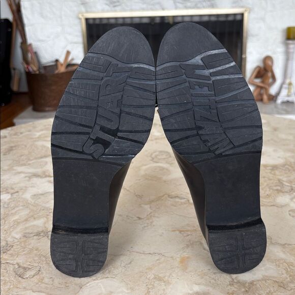 Stuart Weitzman Leather Tassel Loafers - Picture 11 of 13